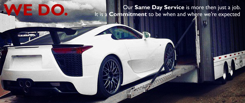 we can organise same day delivery of all vehicle transportation within the uk as well as shipping all over the world