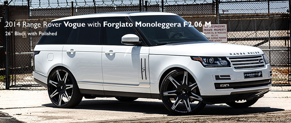 26 inch Monoleggera F2.06M alloy wheels from the luxury brand FORGIATO